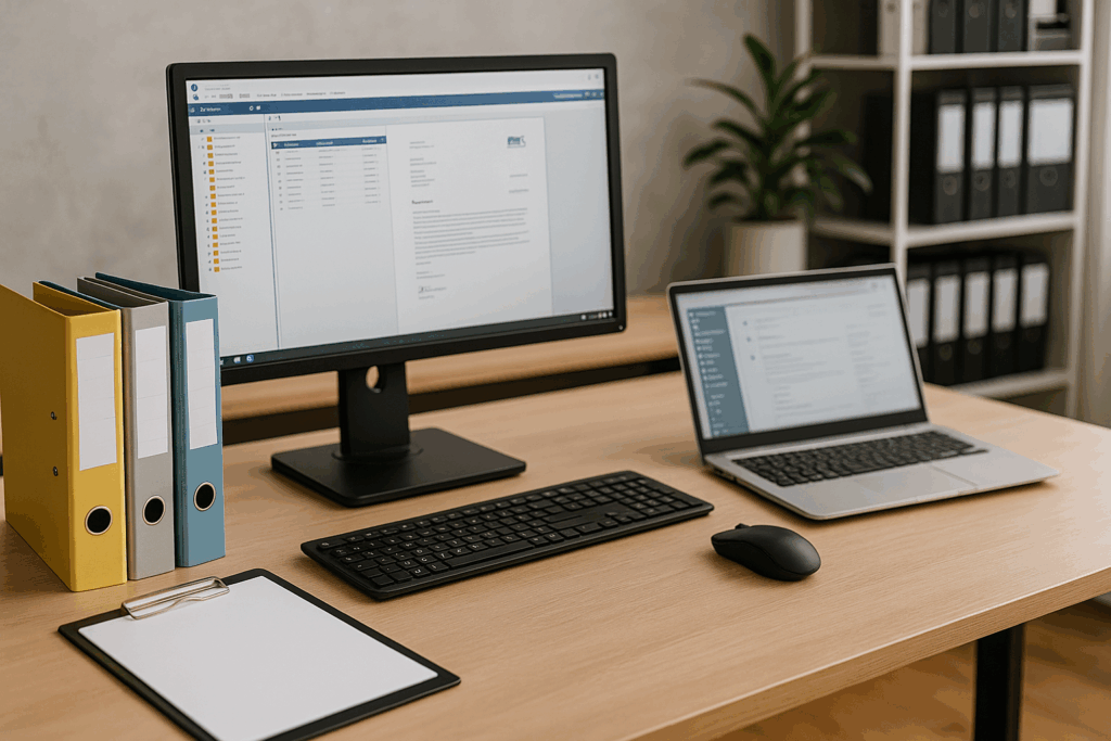 Digitales Büro Foto